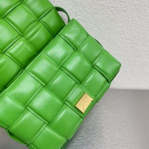 3-Bottega for Veneta Padded Cassette Green, For Women, Women’s Bags 10.2in/26cm 591970VCQR13724  - 2799-676