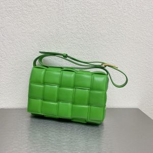 4-Bottega Veneta Padded Cassette Green, For Women, Women’s Bags 10.2in/26cm 591970VCQR13724  - 2799-676