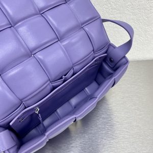 5 bottega veneta padded cassette violet for women womens bags 102in26cm 2799 677