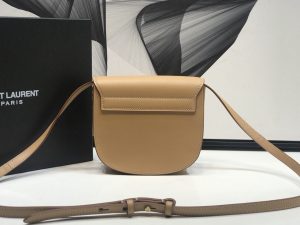 3-Saint Laurent Kaia Medium Shoulder Bag Brown For Women 8.5in/22cm YSL  - 2799-689
