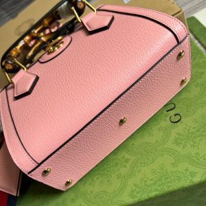 1 gucci diana mini tote bag pink for women womens bags 79in20cm gg 702732 u3zdt 5479 2799 693
