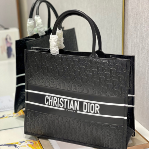 2 christian dior large dior book tote black for women womens handbags 165in42cm cd m1286zwso m900 2799 700