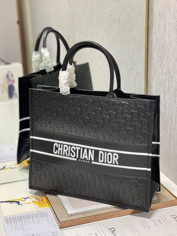 2 christian dior large dior book tote black for women womens handbags 165in42cm cd m1286zwso m900 2799 700