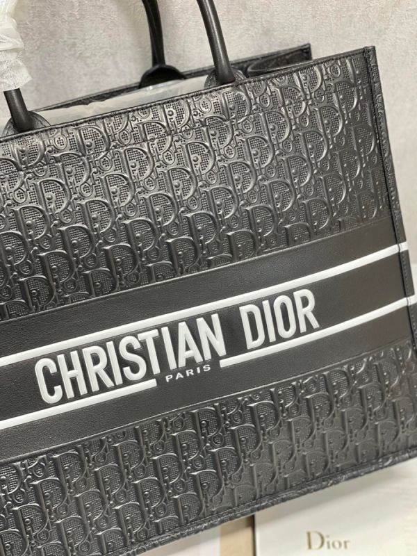 3 christian dior large dior book tote black for women womens handbags 165in42cm cd m1286zwso m900 2799 700