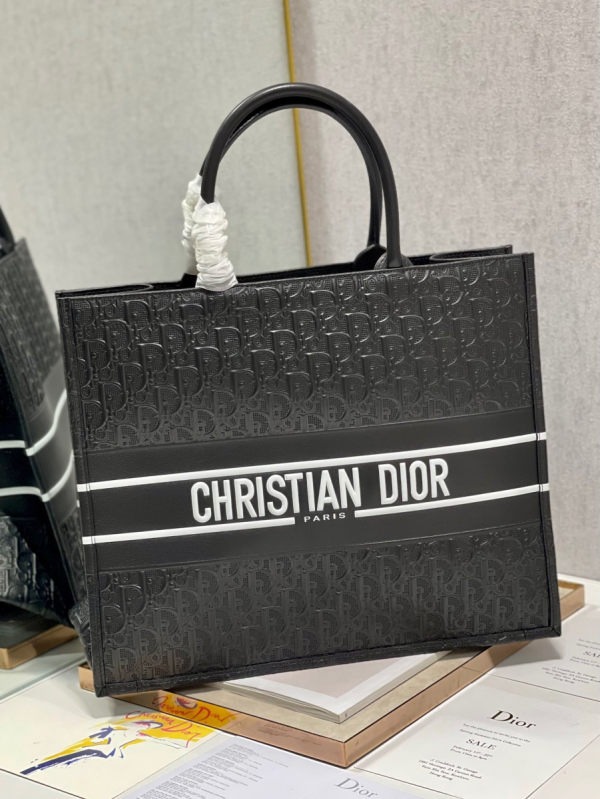 4 christian dior large dior book tote black for women womens handbags 165in42cm cd m1286zwso m900 2799 700