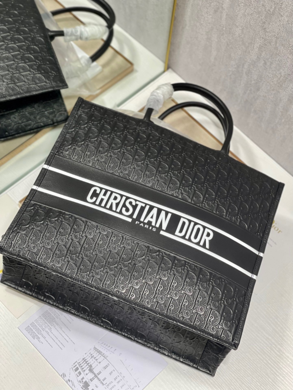 6 christian dior large dior book tote black for women womens handbags 165in42cm cd m1286zwso m900 2799 700