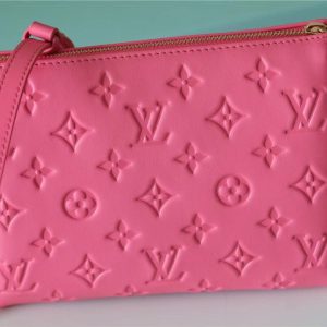 5 louis vuitton coussin bb monogram light pink for women womens bags shoulder and crossbody bags 83in21cm lv 2799 701