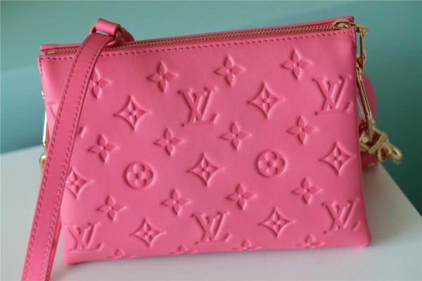 5 louis vuitton coussin bb monogram light pink for women womens bags shoulder and crossbody bags 83in21cm lv 2799 701