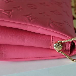 6 louis vuitton coussin bb monogram light pink for women womens bags shoulder and crossbody bags 83in21cm lv 2799 701