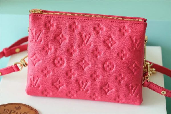 2 louis vuitton coussin bb grain fluo pink for women womens bags shoulder and crossbody bags 83in21cm lv m20750 2799 702