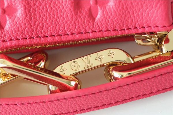 3 louis vuitton coussin bb grain fluo pink for women womens bags shoulder and crossbody bags 83in21cm lv m20750 2799 702