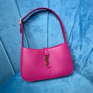 saint laurent le 5 a 7 hobo bag in smooth pink for women 9in23cm ysl 6572282r20w5623 2799 704