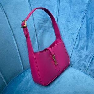 1-Saint Laurent Le 5 À 7 Hobo Bag In Smooth Pink For Women 9in/23cm YSL 6572282R20W5623  - 2799-704