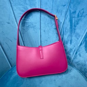 6 saint laurent le 5 a 7 hobo bag in smooth pink for women 9in23cm ysl 6572282r20w5623 2799 704