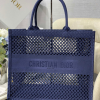 christian dior large dior book tote blue for women womens handbags 165in42cm cd 2799 709