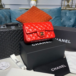 chanel mini flap bag red for women womens bags womens bag shoulder and crossbody 78in20cm a69900 2799 732