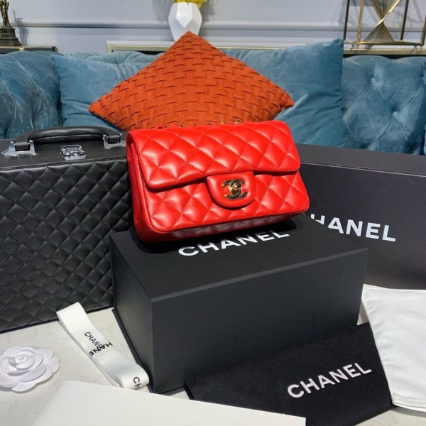 5 chanel mini flap bag red for women womens bags womens bag shoulder and crossbody 78in20cm a69900 2799 732