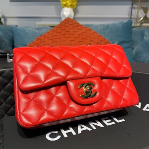 6 chanel mini flap bag red for women womens bags womens bag shoulder and crossbody 78in20cm a69900 2799 732