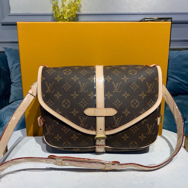 14 louis vuitton saumur mm monogram canvas for women womens handbags shoulder and crossbody bags 118in30cm lv m40710 2799 745