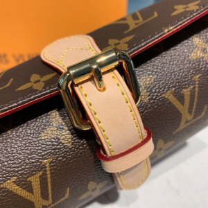 1-Louis Vuitton 3 Watch Case Monogram Canvas For Women, Travel Bags 7.9in/20cm LV M47530  - 2799-747