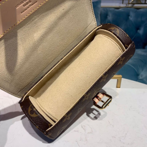 4-Louis Vuitton 3 Watch Case Monogram Canvas For Women, Travel Bags 7.9in/20cm LV M47530  - 2799-747