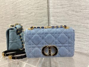 christian dior medium dior caro bag blue for women womens handbags 255cm10in cd m9242wtjf m928 2799 758