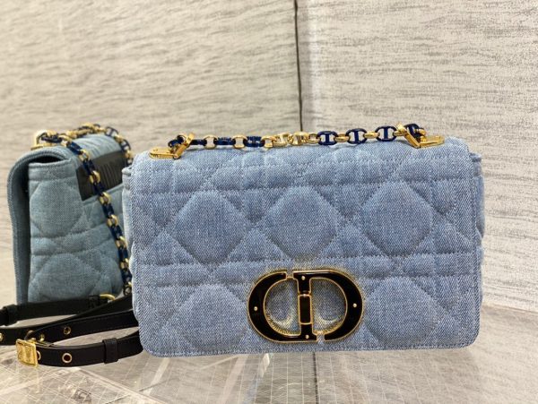 4 christian dior medium dior caro bag blue for women womens handbags 255cm10in cd m9242wtjf m928 2799 758
