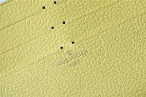 2 louis vuitton pochette felicie monogram empreinte pink beige yellow for women womens handbags shoulder and crossbody bags 21cm83in lv m81359 2799 764