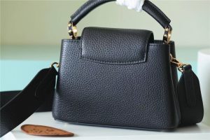 1 louis vuitton capucines bb taurillon black for womens handbags shoulder and crossbody bags 21cm83in lv 2799 766