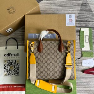 1 gucci love parade gucci tote bag yellow for women womens bags 122in31cm gg 2799 774