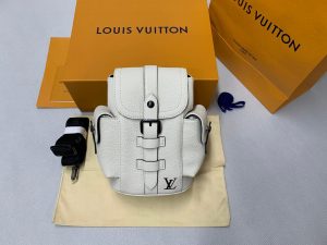 louis vuitton christopher xs taurillon white for men mens bags shoulder and crossbody bags 77in195cm lv 2799 816