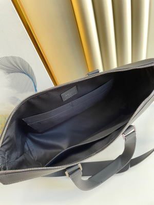 4-Louis Vuitton Briefcase Explorer Monogram Eclipse Canvas For Men, Men’s Bags, Shoulder And Crossbody Bags 15.4in/39cm LV M40566  - 2799-818