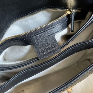 7 gucci small gg top handle bag black debossed for women 11in29cm gg 675791 ud9ag 1000 2799 843