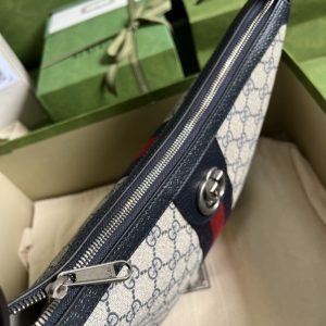 5 gucci ophidia gg small shoulder bag beige and blue gg supreme canvas for women 12in30cm 598125 2zgmn 4076 2799 845