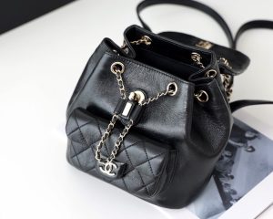 1-Chanel Backpack Black For Women 7 in/18cm  - 2799-850