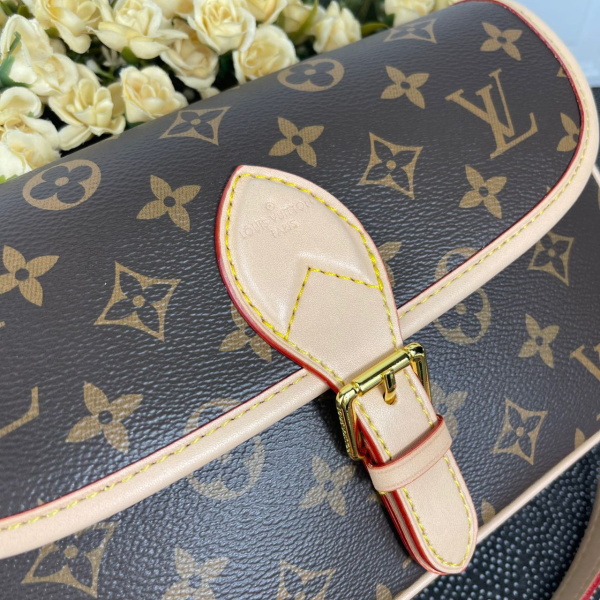 5 louis vuitton diane monogram canvas for women womens handbags shoulder bags 94in24cm lv m45985 2799 881