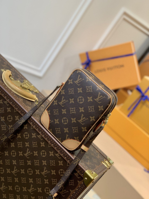 3-Louis Vuitton Danube Monogram Canvas For Women, Women’s Bags, Shoulder Bags 8.3in/21cm LV M45266  - 2799-882