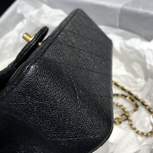 11 chanel mini flap bag with top handle black for women 78in20cm 2799 900