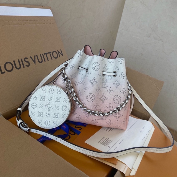 louis vuitton bella bucket bag pink for women womens handbags shoulder and crossbody bags 75in19cm lv m57855 2799 911 1