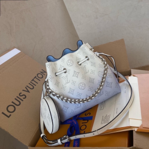 Louis Vuitton Bella Bucket Bag Light Blue For Women, Women’s Handbags, Shoulder And Crossbody Bags 7.5in/19cm LV M57856  - 2799-912