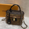 louis vuitton vanity pm monogram and monogram reverse canvas by nicolas ghesquiere for women womens handbags shoulder and crossbody bags 75in19cm lv m42264 2799 917