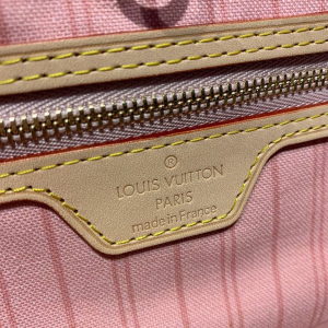 4-Louis Vuitton Neverfull GM Tote Bag Damier Azur Canvas Rose Ballerine Pink For Women, Women’s Handbags, Shoulder Bags 15.4in/39cm LV N41604  - 2799-920