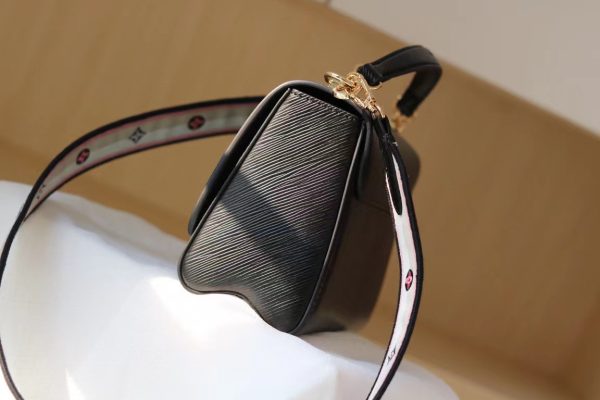 2 louis vuitton twist mm monogram blossoms black for women womens handbags shoulder and crossbody bags 91in23cm lv m57505 2799 922