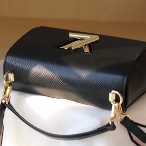 6 louis vuitton twist mm monogram blossoms black for women womens handbags shoulder and crossbody bags 91in23cm lv m57505 2799 922