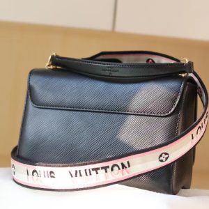 11 louis vuitton twist mm monogram blossoms black for women womens handbags shoulder and crossbody bags 91in23cm lv m57505 2799 922