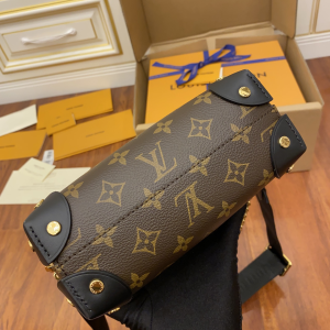5 louis vuitton petite malle souple monogram canvas black for women womens handbags 79in20cm lv m45571 2799 924