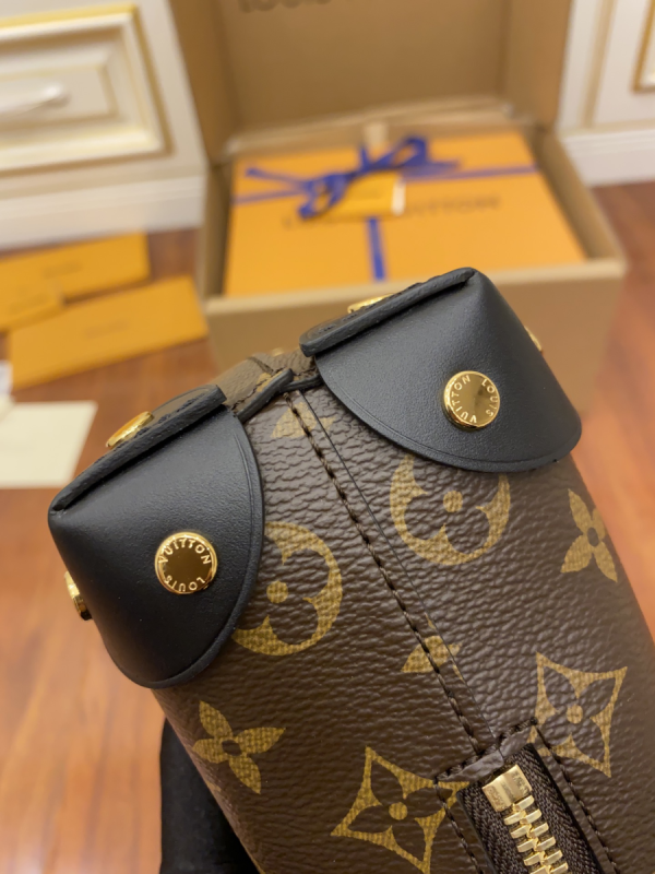 11 louis vuitton petite malle souple monogram canvas black for women womens handbags 79in20cm lv m45571 2799 924
