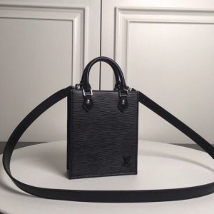 louis vuitton petit sac plat black for women womens wallet 55in14cm lv m69441 2799 929