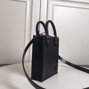 1 louis vuitton petit sac plat black for women womens wallet 55in14cm lv m69441 2799 929