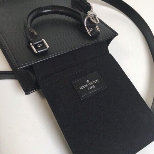 9 louis vuitton petit sac plat black for women womens wallet 55in14cm lv m69441 2799 929